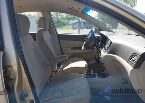 2007 Hyundai Accent Gls from USA, damaged, VIN KMHCN46C47U101984